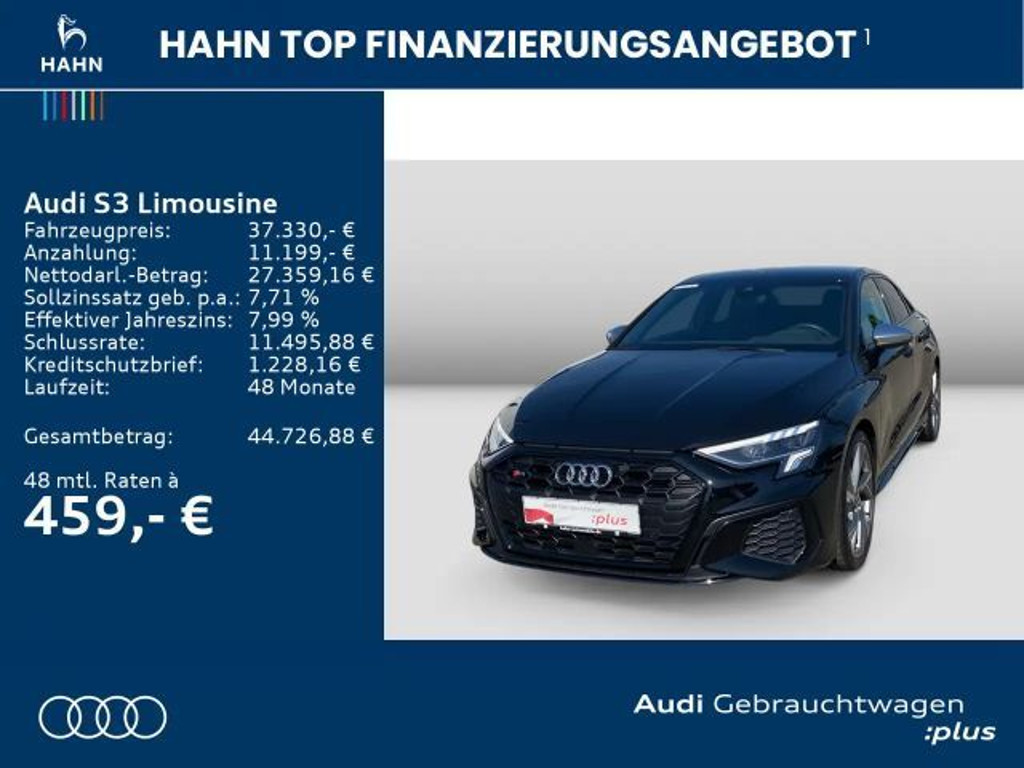Audi S3 Sedan Quattro S-Tronic 2.0 TFSI