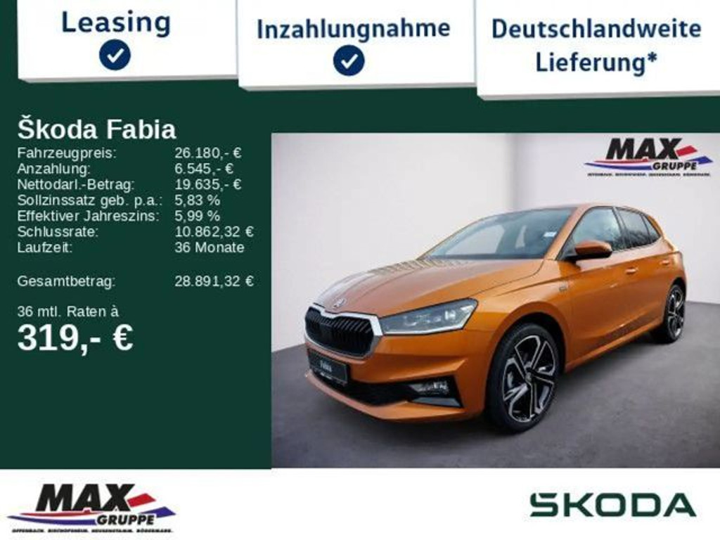Skoda Fabia Drive 1.0 TSI