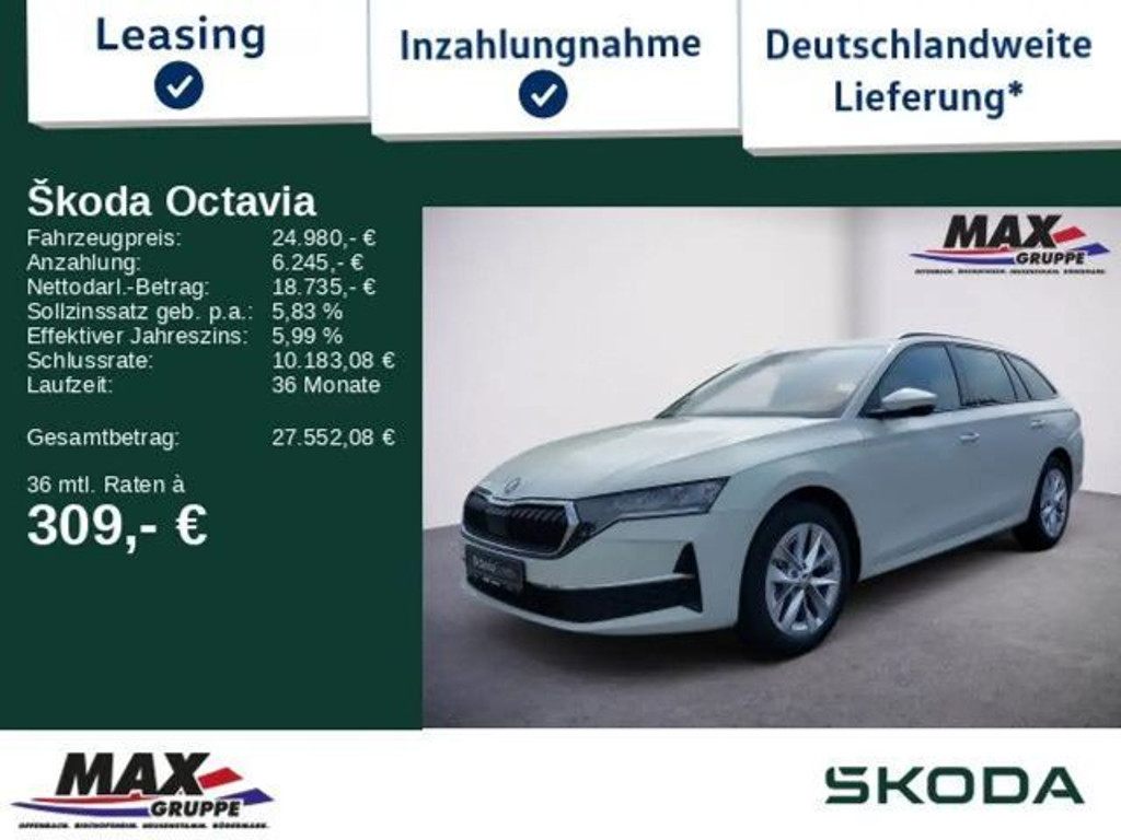 Skoda Octavia Combi 1.5 TSI Selection