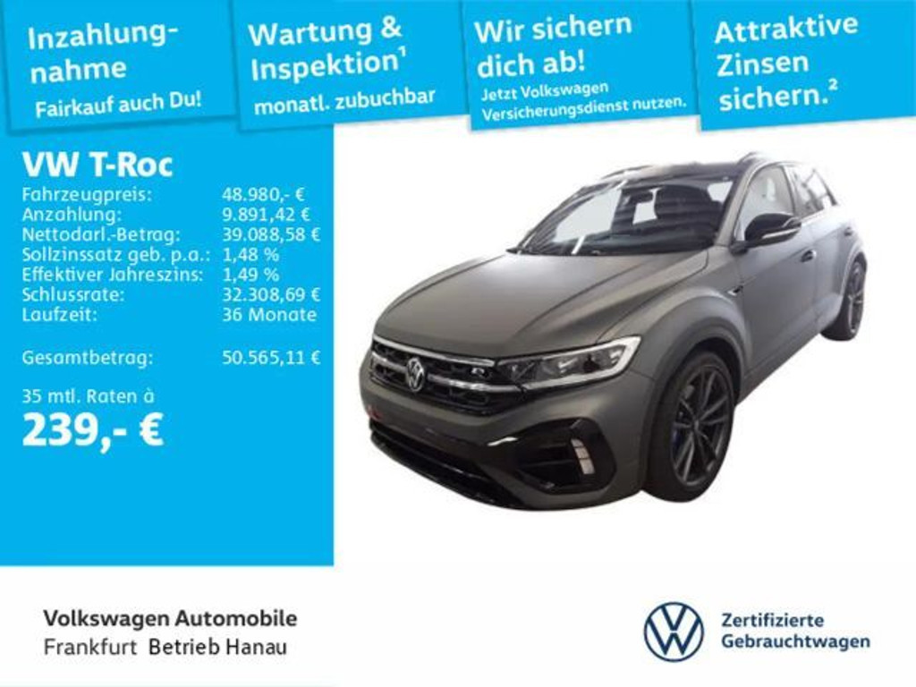 Volkswagen T-Roc 4Motion DSG IQ.Drive 2.0 TSI