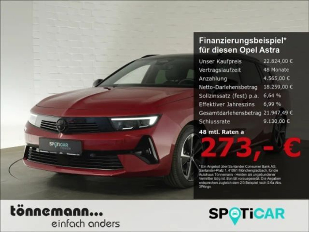 Opel Astra Sports Tourer Grand Sport Hybrid GS-Line
