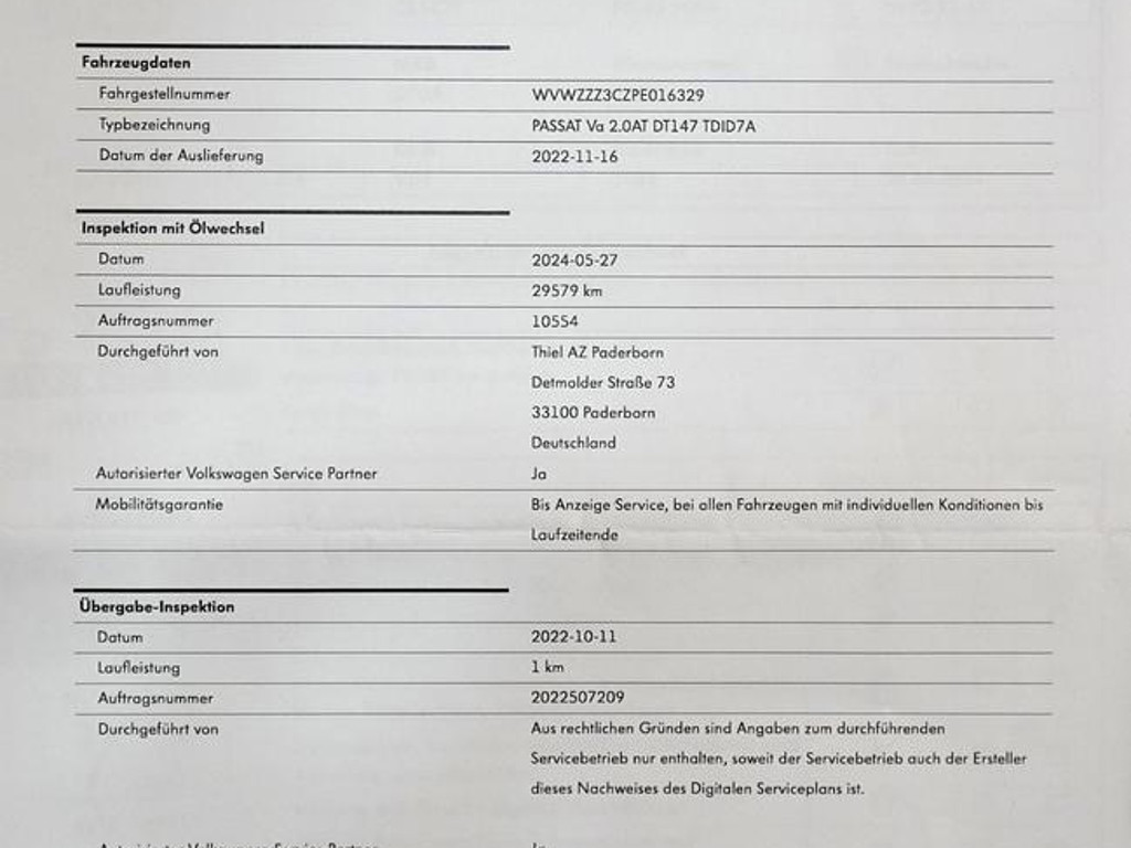 Volkswagen Passat