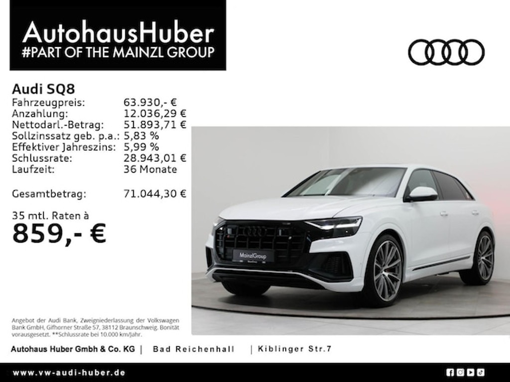 Audi SQ8 Quattro