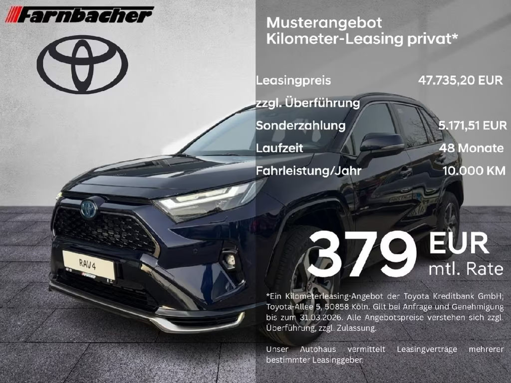 Toyota RAV4 Vierwielaandrijving Plug-in Hybride