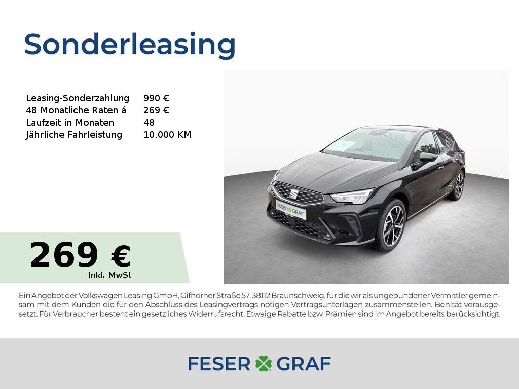 Seat Ibiza FR-lijn 1.0 TSI DSG