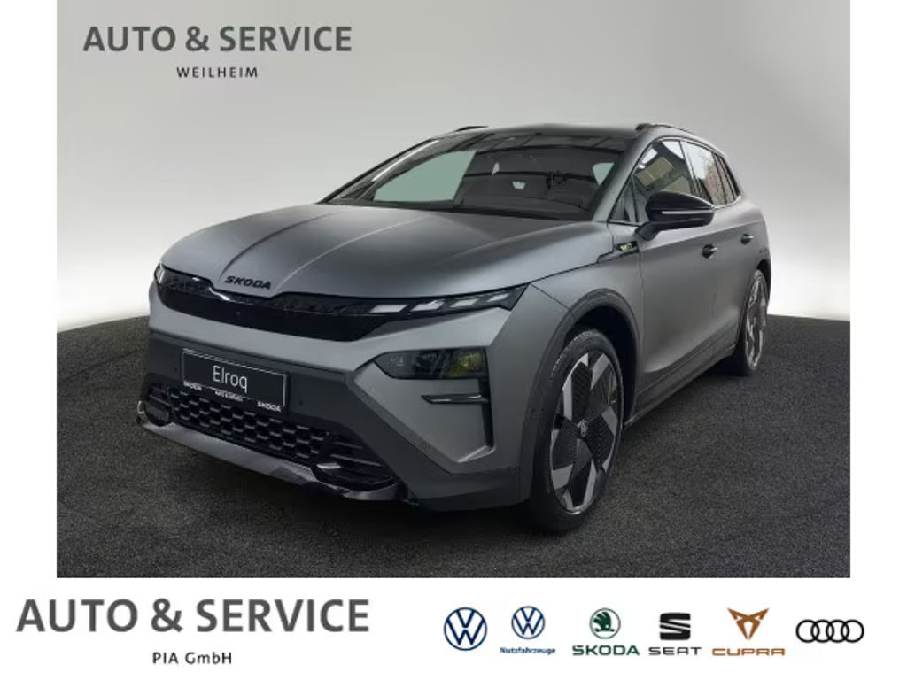 Skoda Elroq RS "Graphite-Grau Matt" Limited Edition