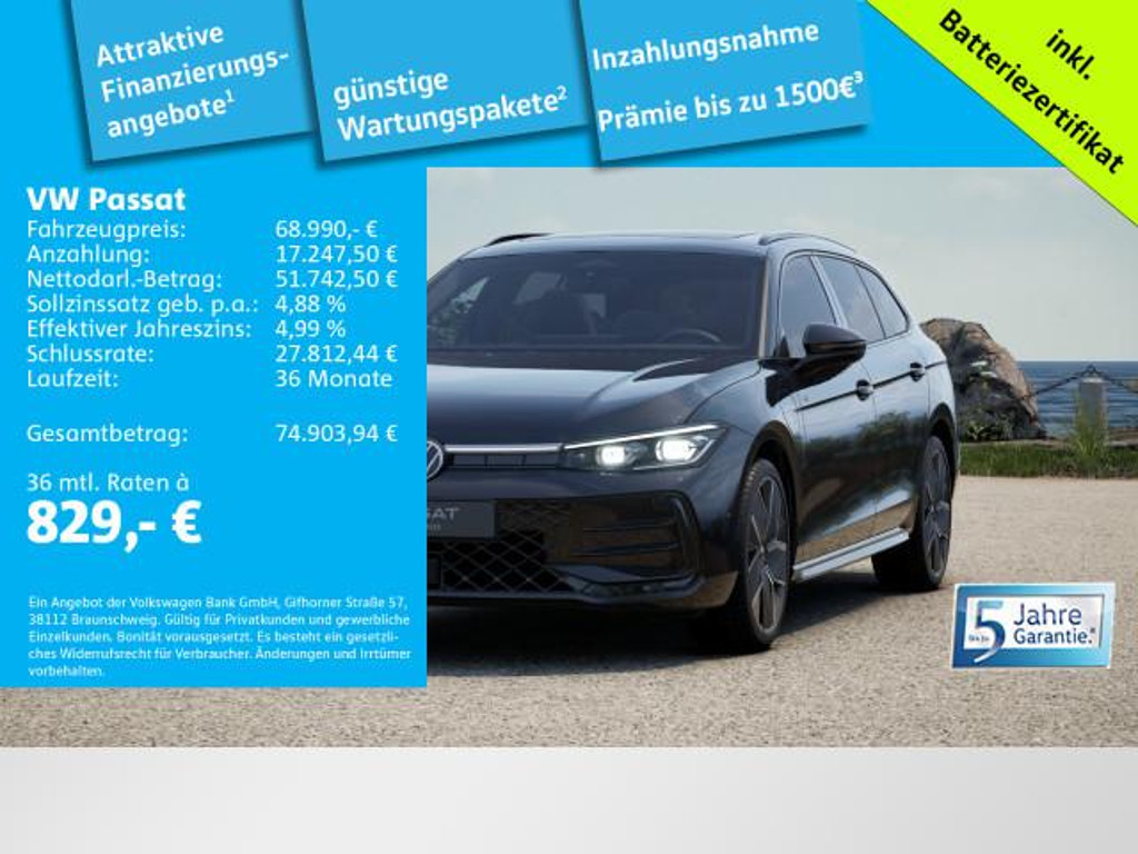 Volkswagen Passat R-Line eHybrid IQ.Drive