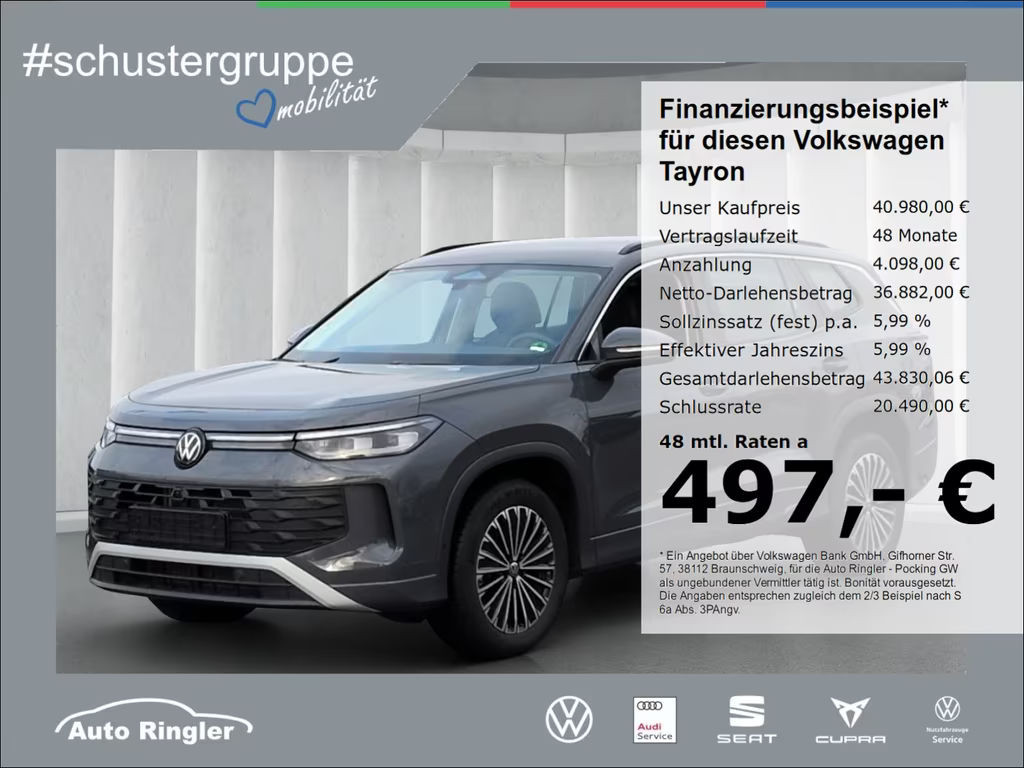 Volkswagen Tayron DSG