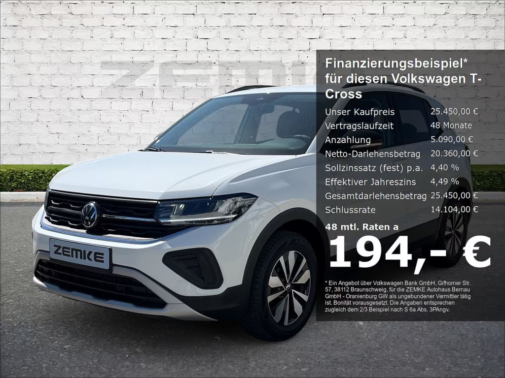 Volkswagen T-Cross DSG 1.0 TSI