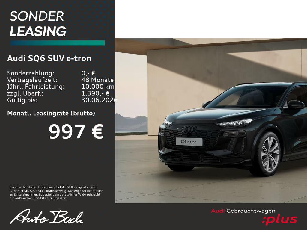Audi SQ6 e-tron