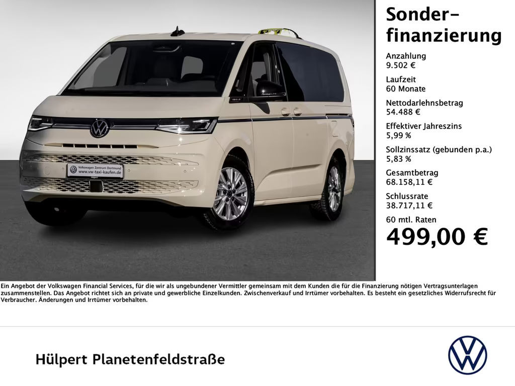 Volkswagen Multivan DSG T7