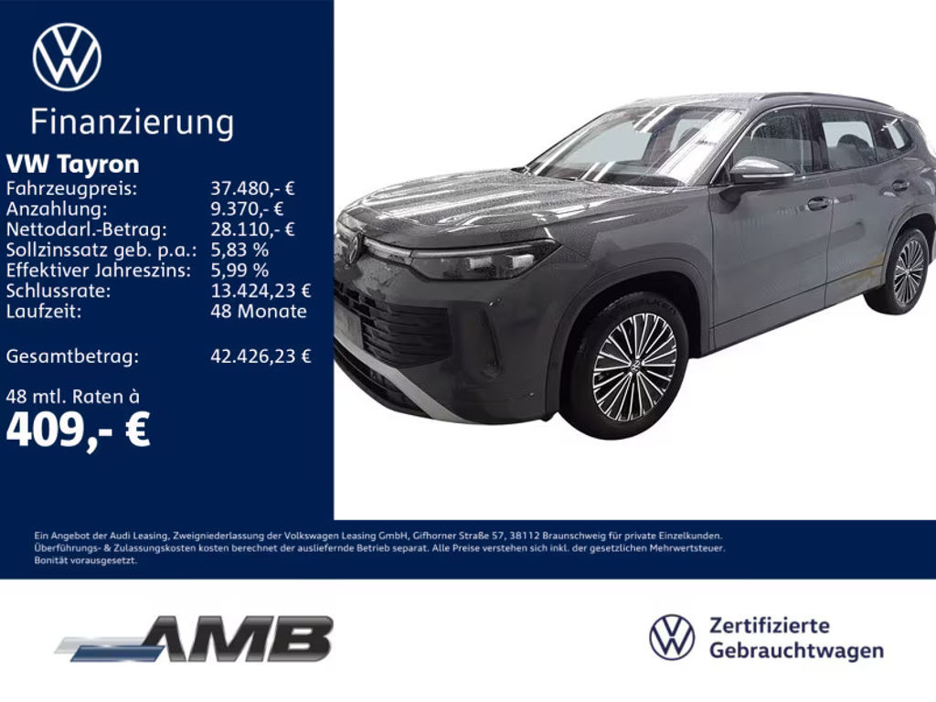 Volkswagen Tayron Life 1.5 eTSI