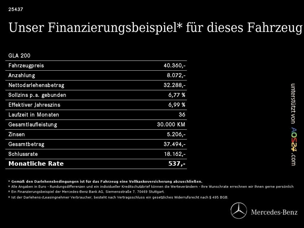 Mercedes-Benz GLA-Klasse