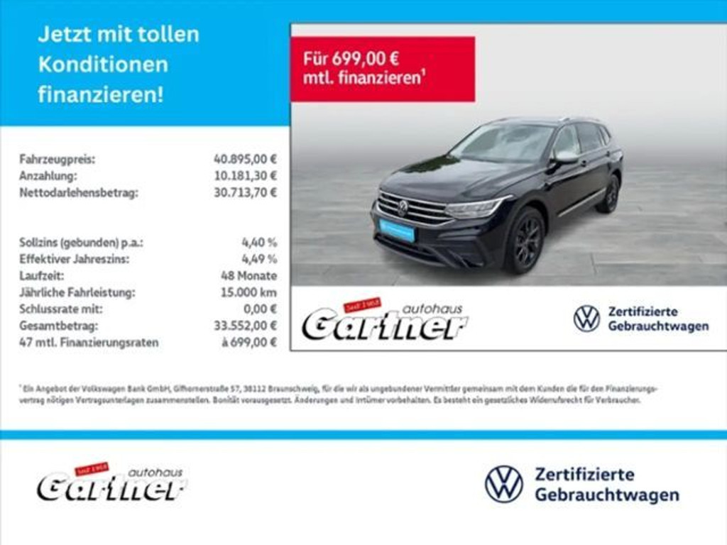 Volkswagen Tiguan DSG Allspace 1.5 TSI Move