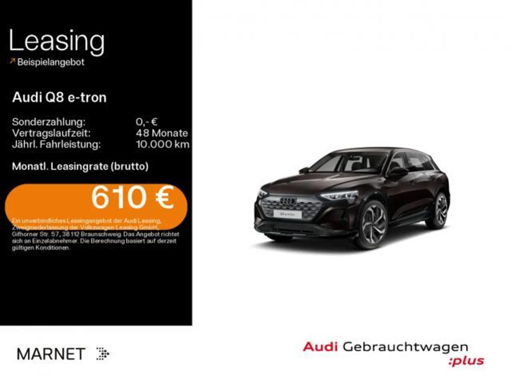Audi Q8 e-tron Quattro 50