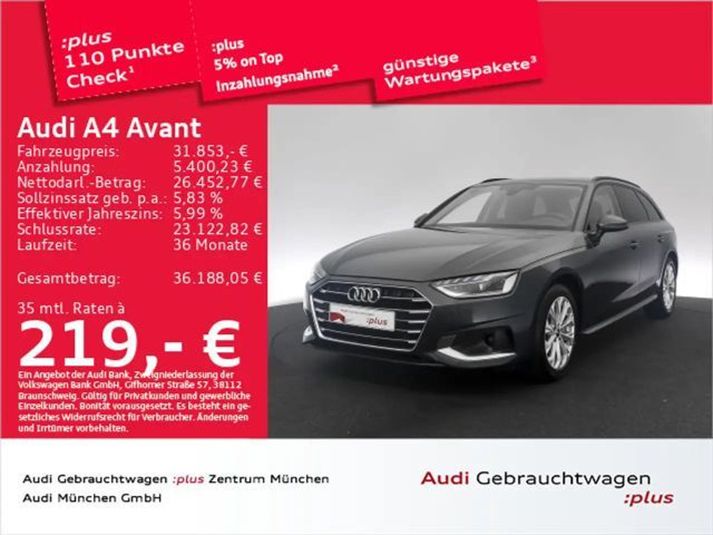 Audi A4 S-Tronic 40 TDI