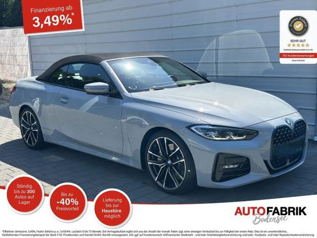 BMW 4 Serie 430 M-Sport Cabrio 430i