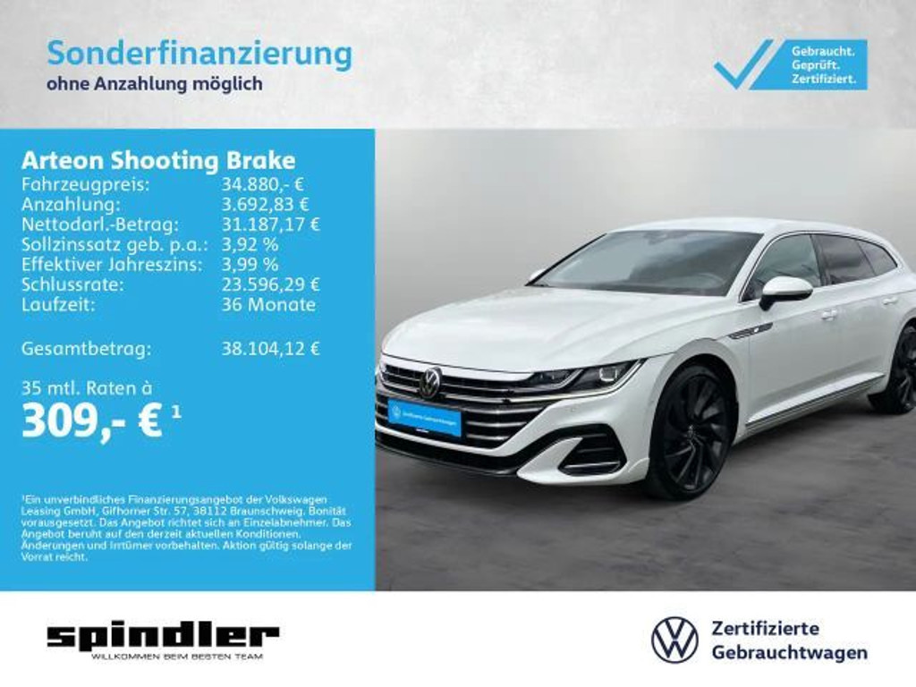 Volkswagen Arteon DSG R-Line 2.0 TDI