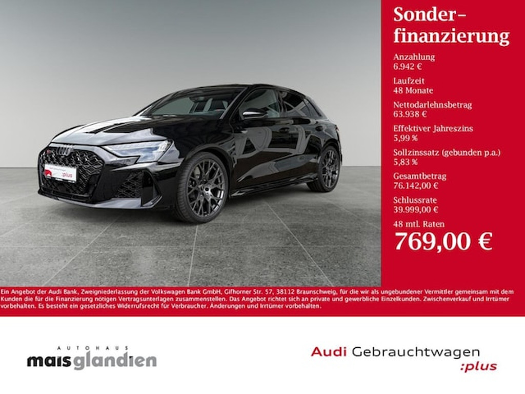 Audi RS3 Sportback Quattro S-Tronic