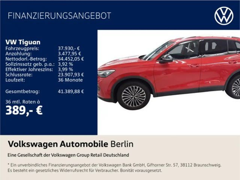 Volkswagen Tiguan 1.5 eTSI