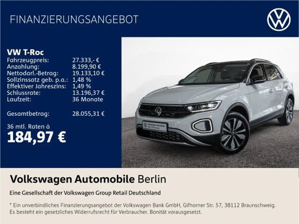 Volkswagen T-Roc 2.0 TDI