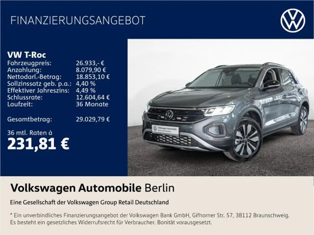 Volkswagen T-Roc 1.5 TSI