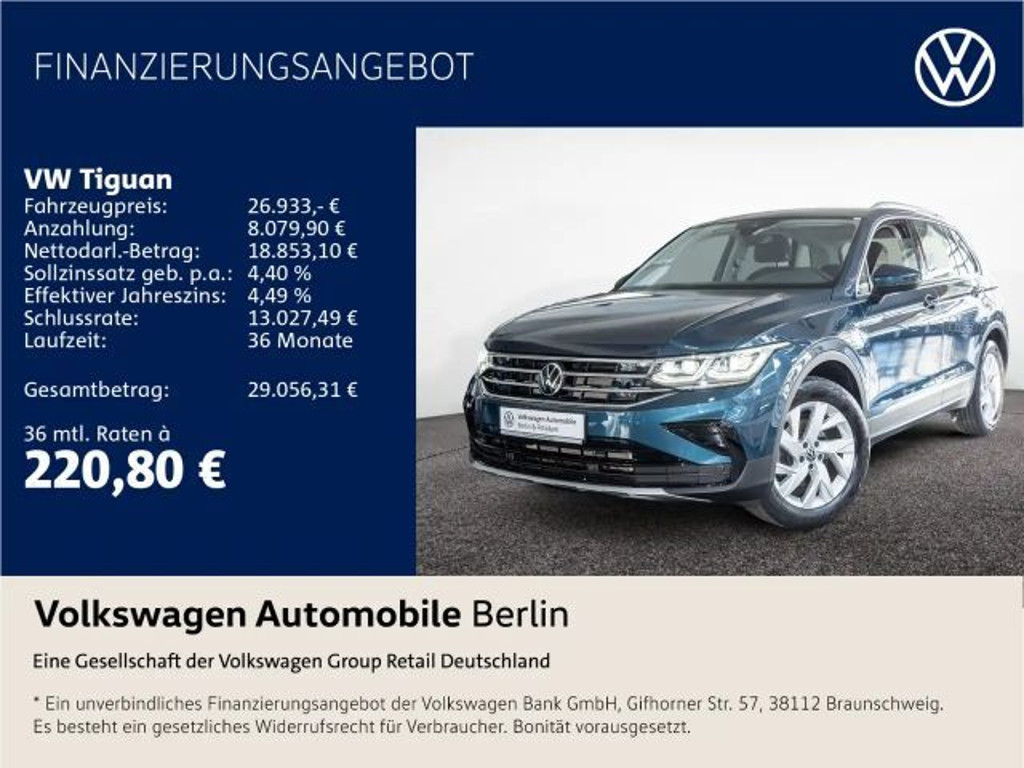 Volkswagen Tiguan 2.0 TDI Elegance Elegance