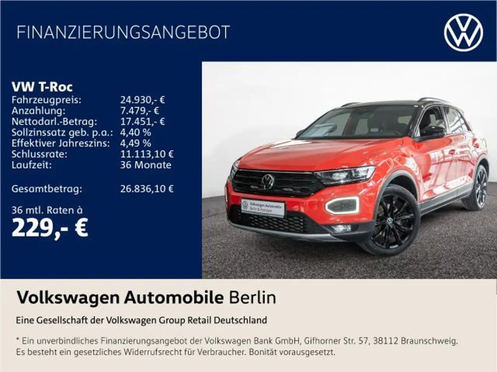 Volkswagen T-Roc Sport 2.0 TSI