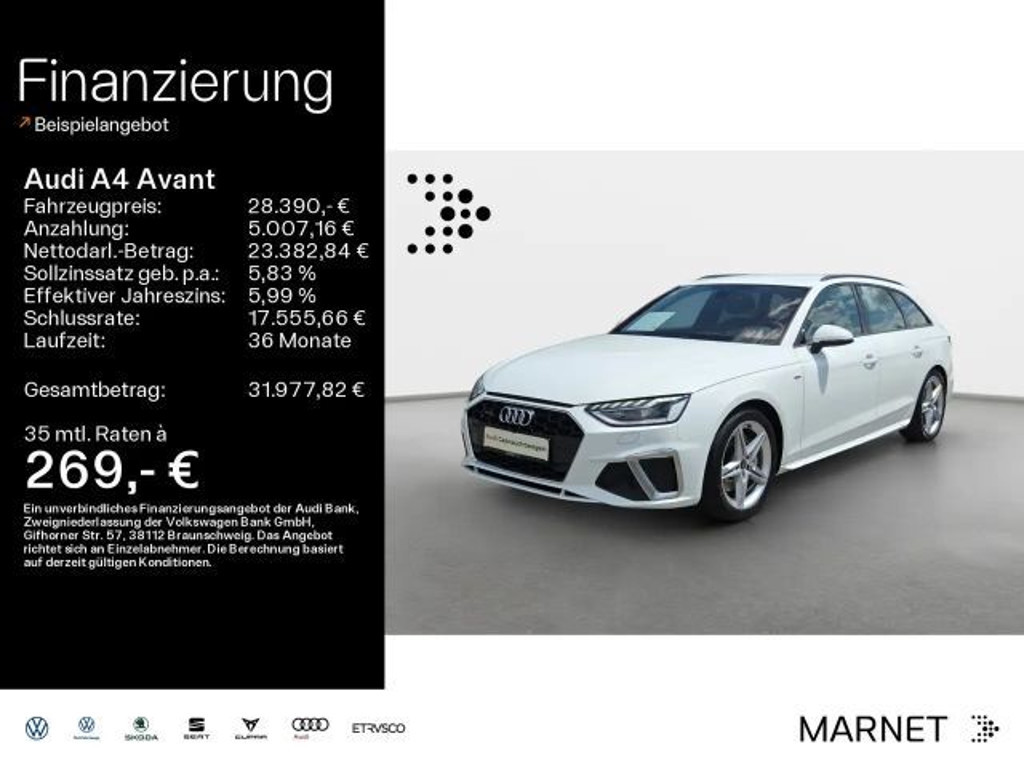 Audi A4 Quattro S-Line 40 TDI