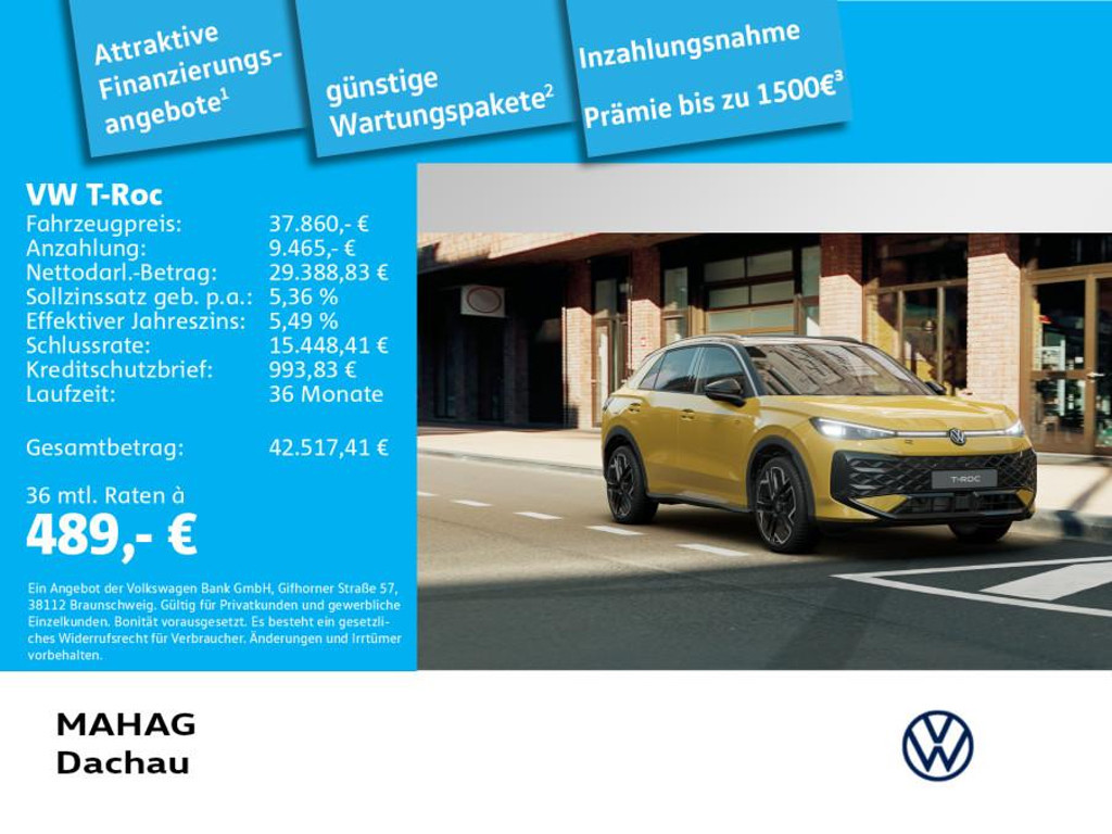 Volkswagen T-Roc R-Line