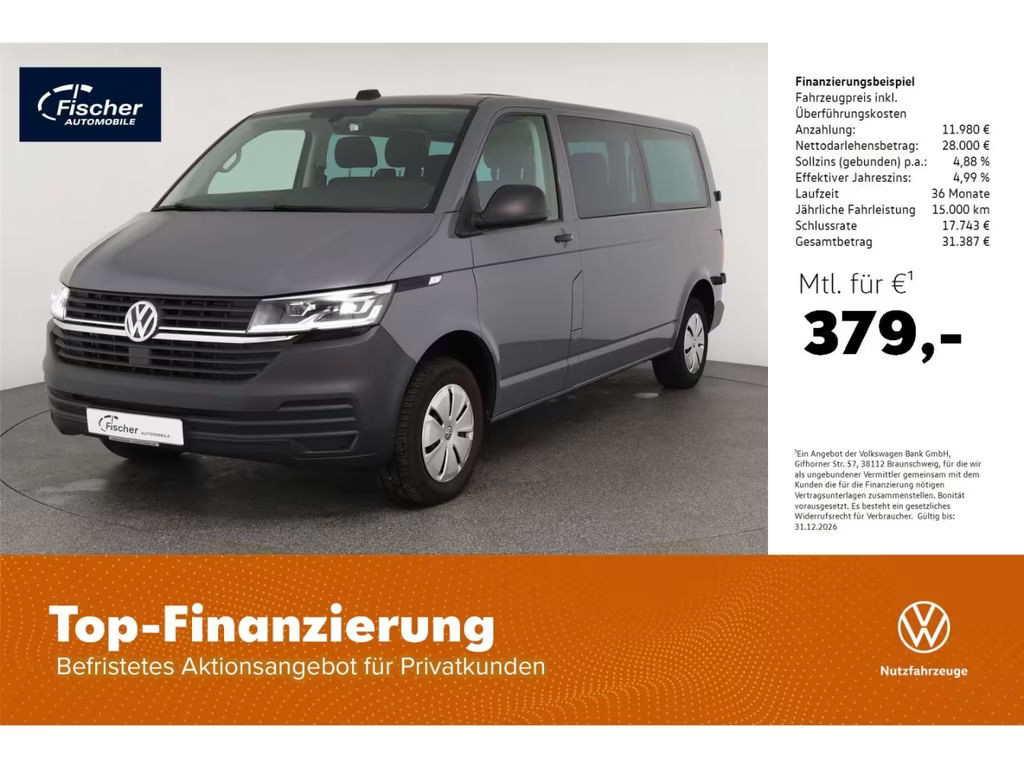 Volkswagen Transporter 2.0 TDI Lang T6
