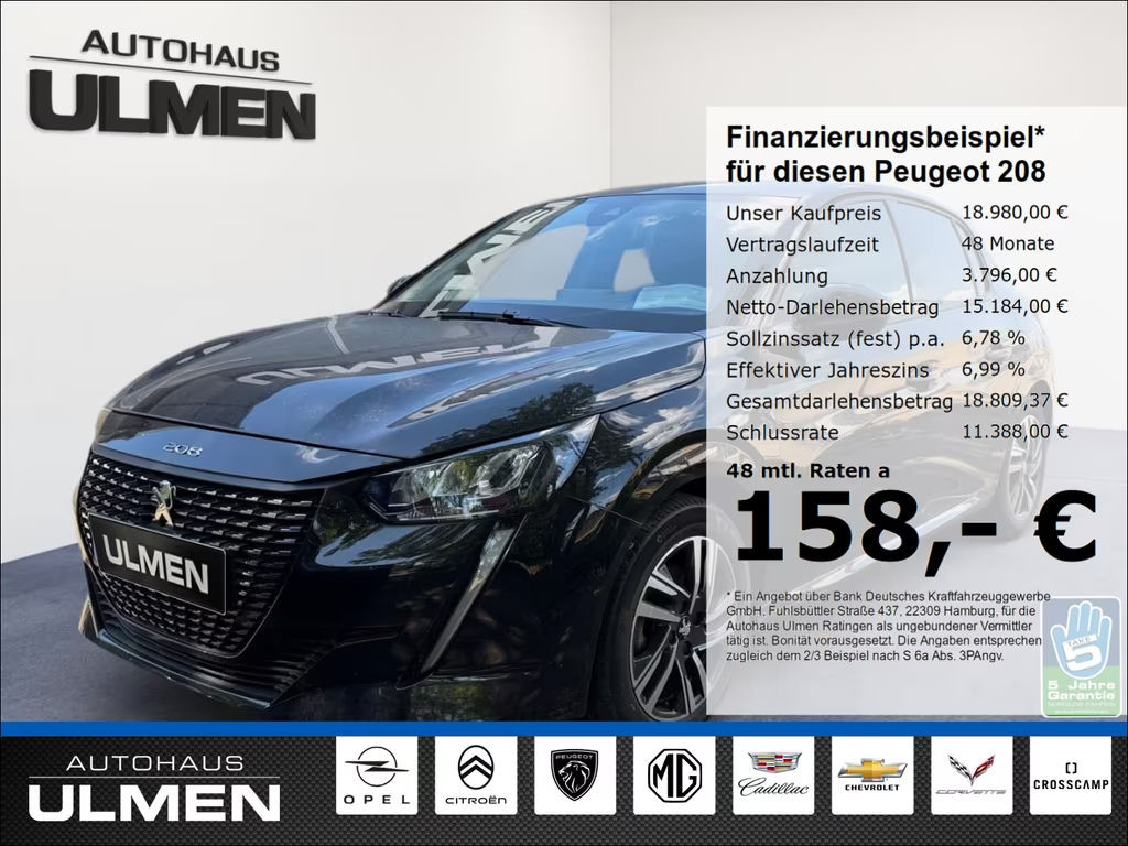 Peugeot 208 Allure Pack