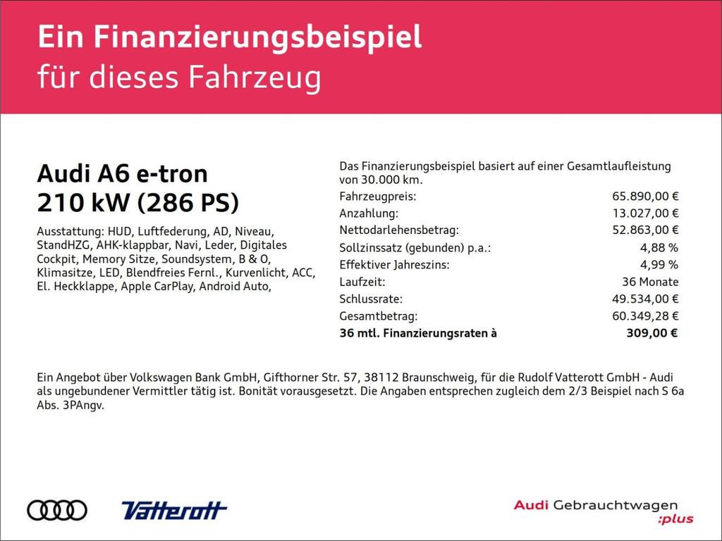 Audi A6 e-tron