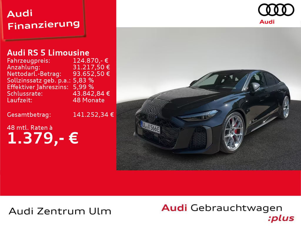 Audi RS5 RS 5 Limousine 470 kW tiptronic