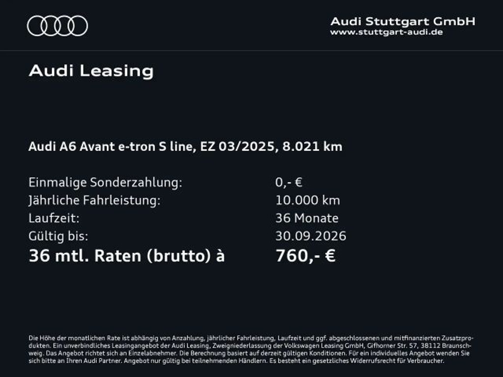 Audi A6 e-tron