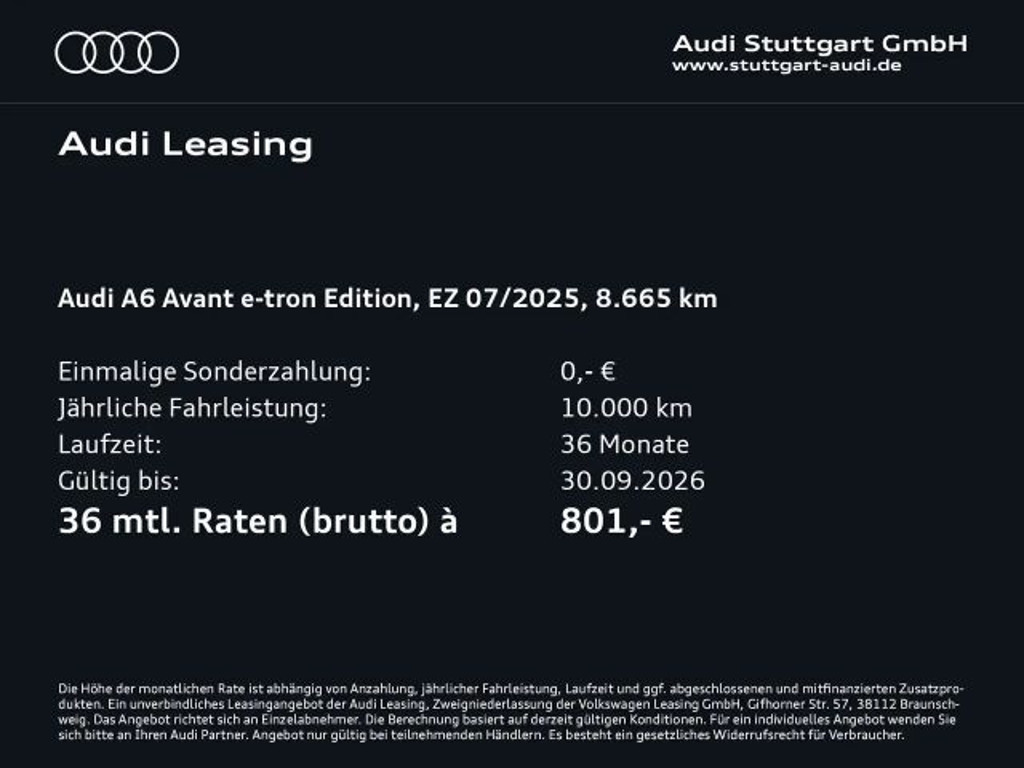 Audi A6 e-tron