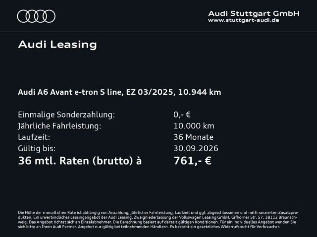 Audi A6 e-tron