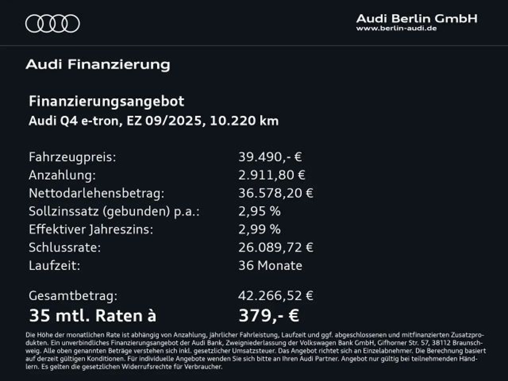Audi Q4 e-tron