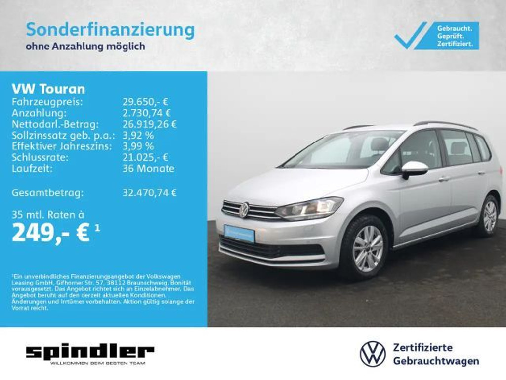 Volkswagen Touran Comfortline DSG 1.5 TSI