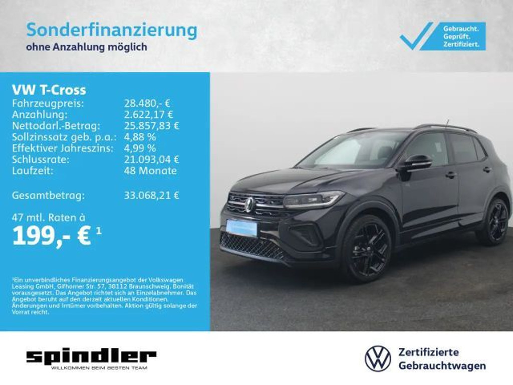 Volkswagen T-Cross DSG R-Line 1.5 TSI