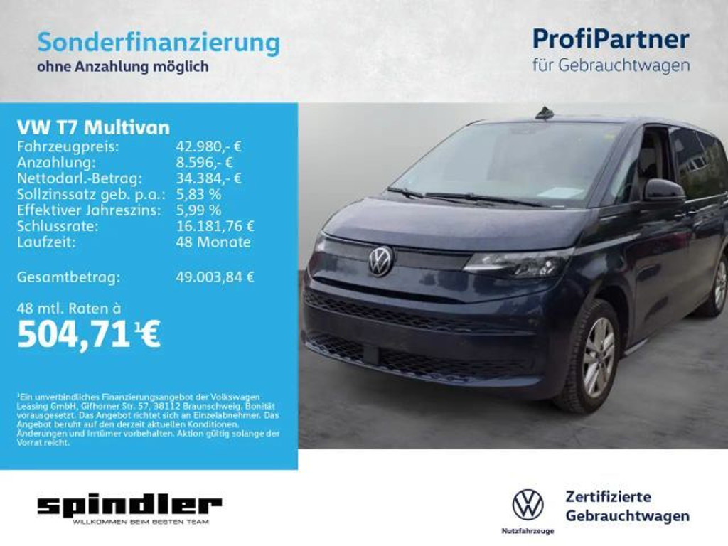 Volkswagen Multivan DSG 1.4 eHybrid T7