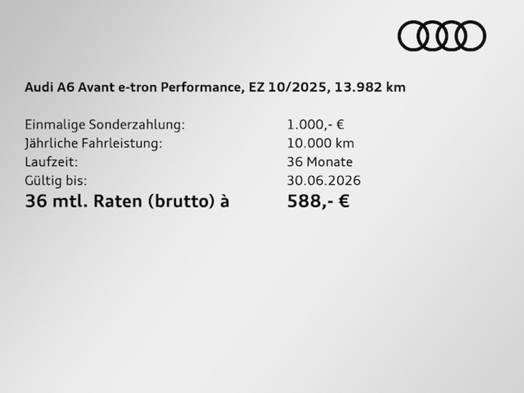 Audi A6 e-tron