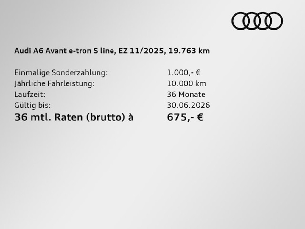 Audi A6 e-tron