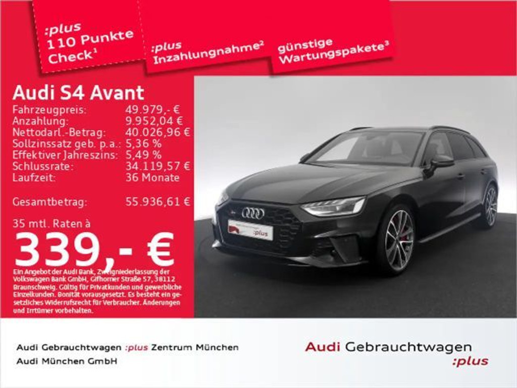 Audi S4 TDI tiptr. StdHzg/Matrix/B&O