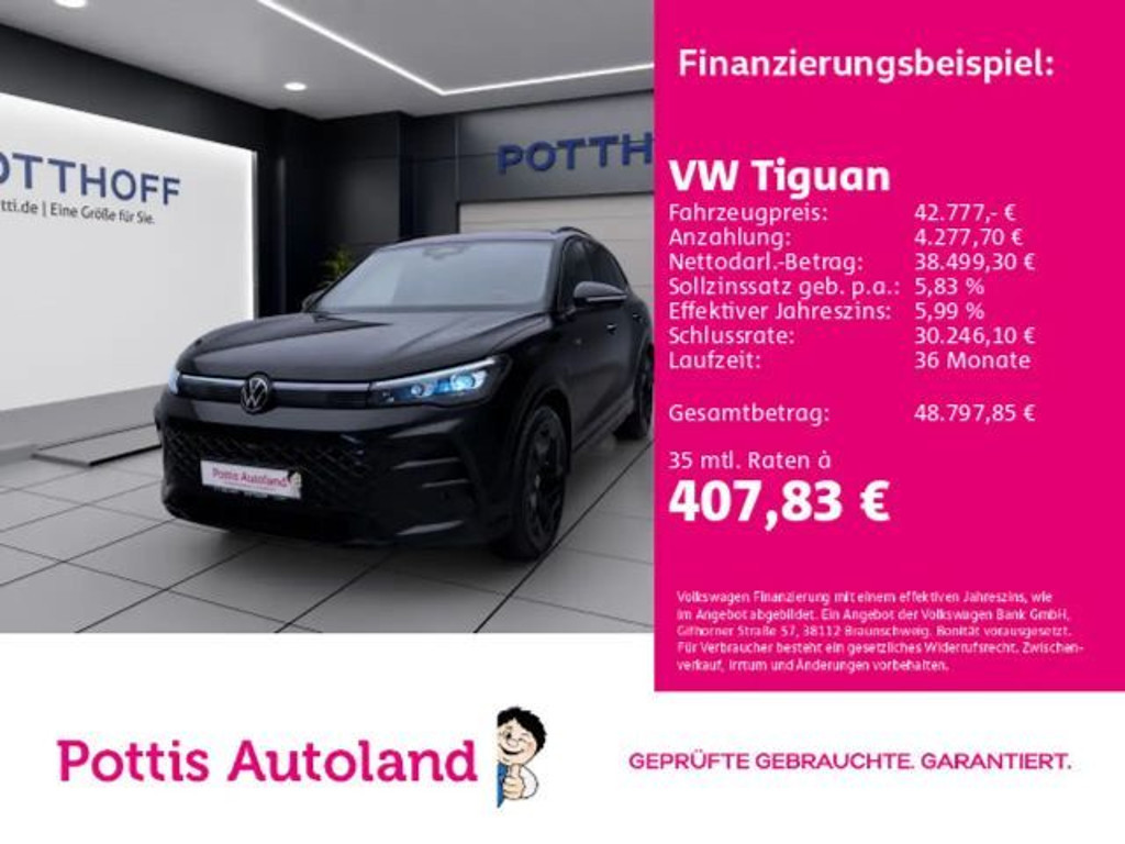 Volkswagen Tiguan DSG R-Line IQ.Drive 2.0 TDI