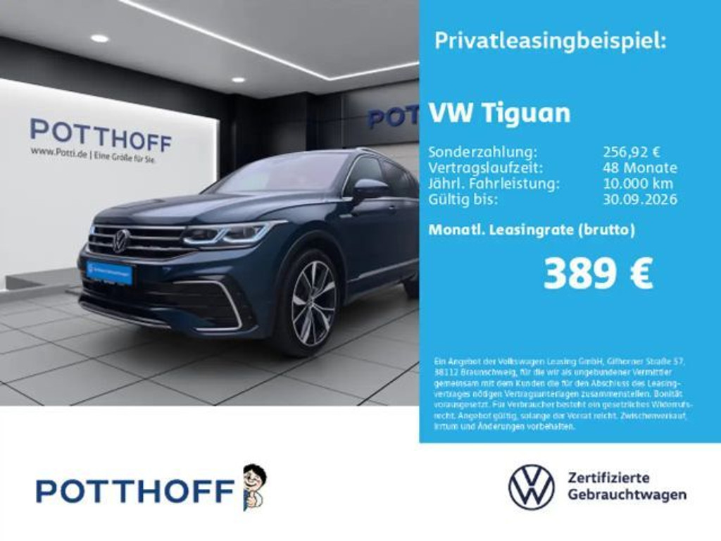 Volkswagen Tiguan DSG R-Line 2.0 TDI