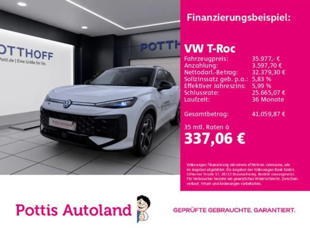 Volkswagen T-Roc DSG R-Line 1.5 eTSI