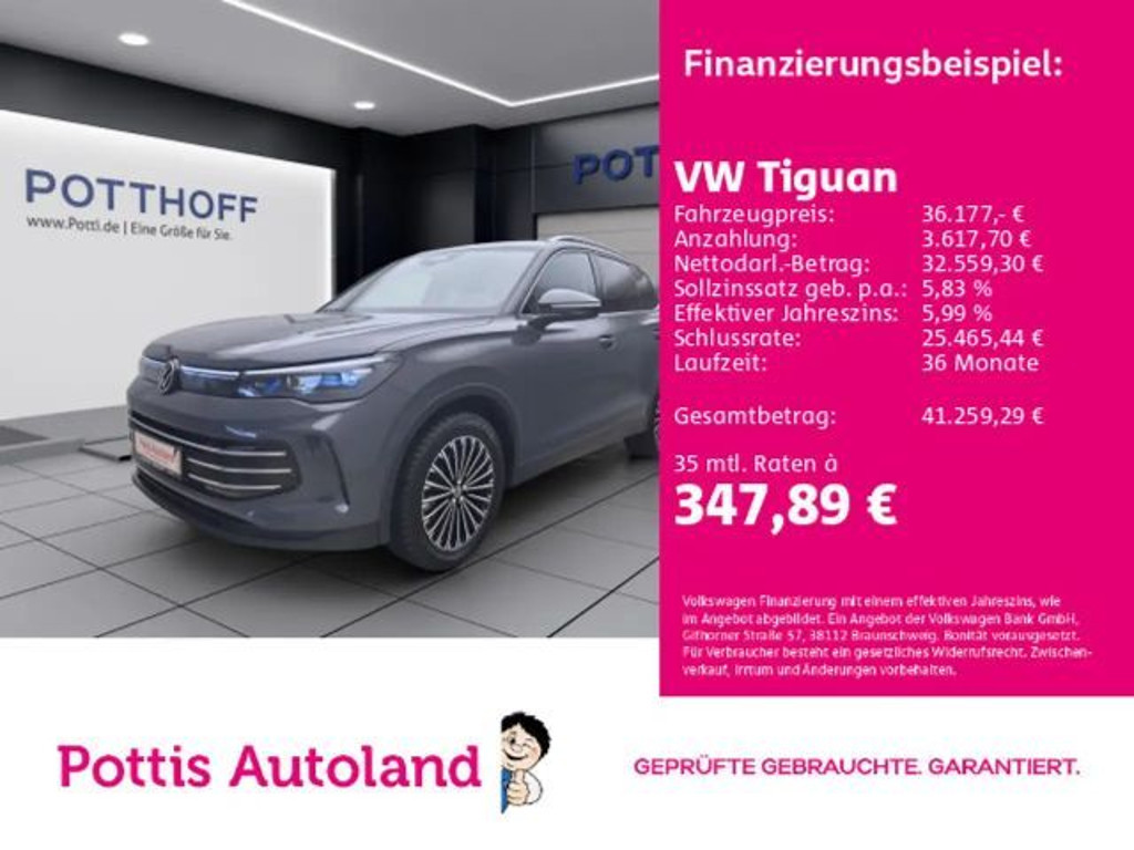 Volkswagen Tiguan DSG 1.5 eTSI Elegance Elegance