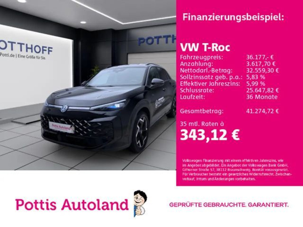 Volkswagen T-Roc DSG R-Line 1.5 eTSI