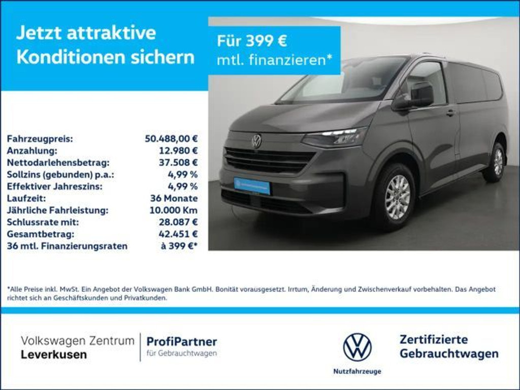 Volkswagen Caravelle Life T7